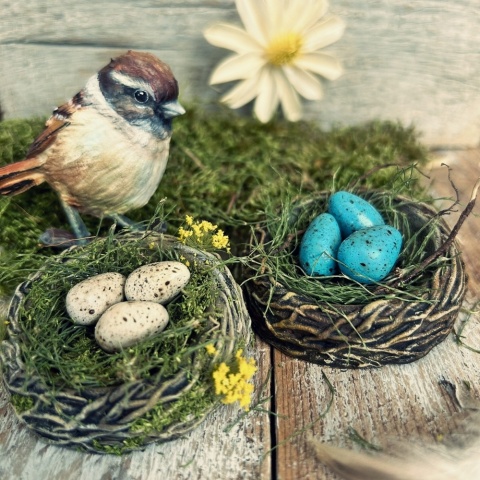 Forma silikonowa Mila Project Gniazda podstawki “Nest stands” [FMP136]