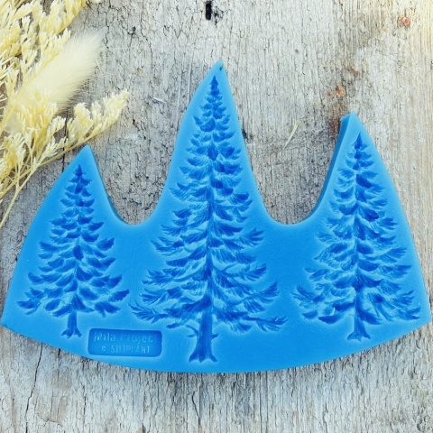 Forma silikonowa Mila Project Świerki „ Spruces” [FMP097]