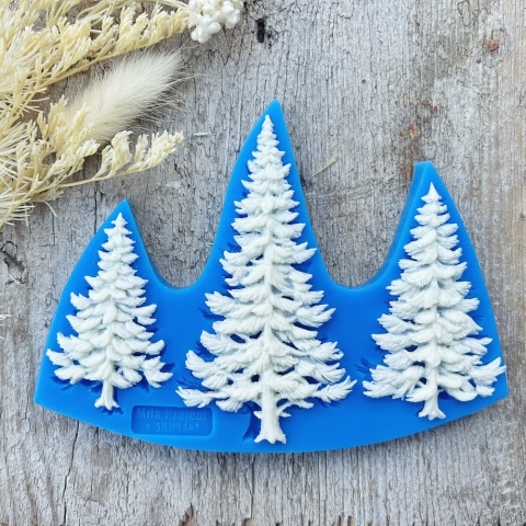 Forma silikonowa Mila Project Świerki „ Spruces” [FMP097]