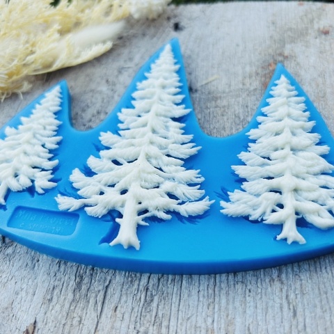 Forma silikonowa Mila Project Świerki „ Spruces” [FMP097]
