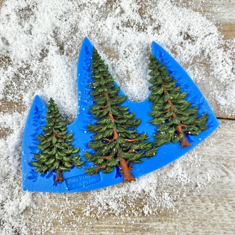 Forma silikonowa Mila Project Świerki „ Spruces” [FMP097]