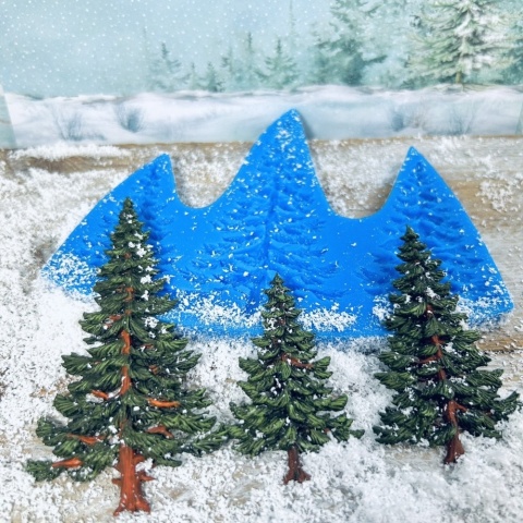 Forma silikonowa Mila Project Świerki „ Spruces” [FMP097]