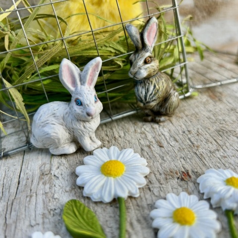 Forma silikonowa Mila Project Wielkanocne Zajączki „Happy Easter Bunnies” [FMP105]