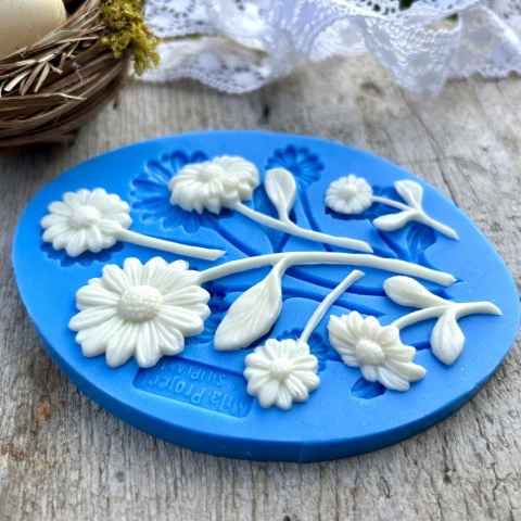 Forma silikonowa Mila Project Stokrotki „Daisies” [FMP102]