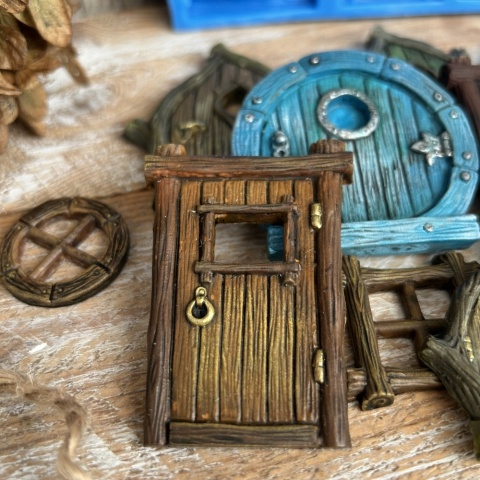 Forma silikonowa Mila Project Bajkowe drzwi i okna “Fairytale doors” [FMP133]