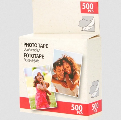 Foto przylepce do zdjęć 500 szt podklejki