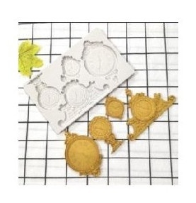 PENTART FOREMKA SILIKONOWA ZEGARY ANTYK [93186]