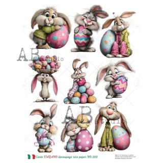 Papier ryżowy decoupage Abstudio Carte Itaiano A4 ABCI_900