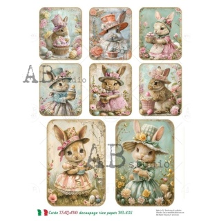 Papier ryżowy decoupage Abstudio Carte Itaiano A4 ABCI_835