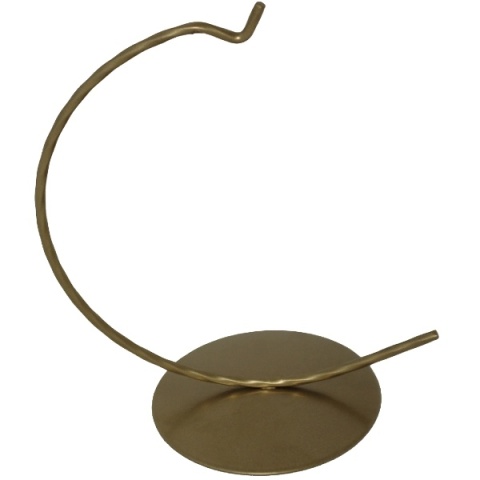 Stojak złoty na jajko/jajo/bombkę 20cm