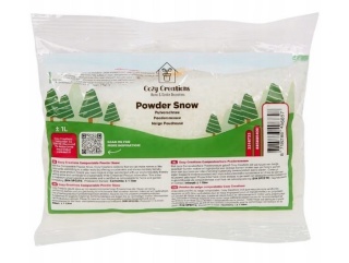 Sztuczny sypki śnieg w proszku płatki do dekoderacji 1L