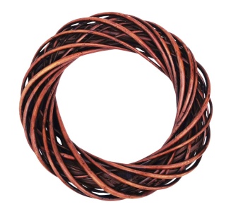 WIANEK WIKLINOWY BRĄZOWY 35 cm