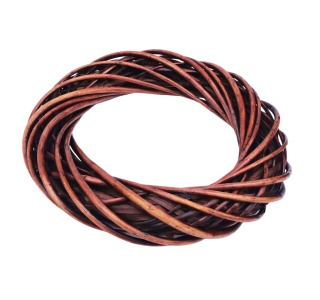 WIANEK WIKLINOWY BRĄZOWY 35 cm