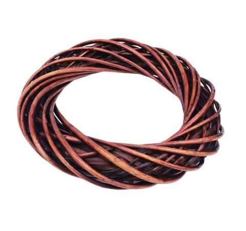 WIANEK WIKLINOWY BRĄZOWY 35 cm