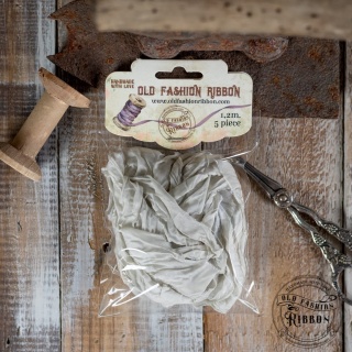 Zestaw wstążek Old Fashion Ribbon 5szt szara OLDSZ-15