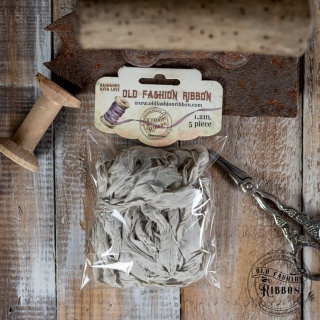 Zestaw wstążek Old Fashion Ribbon 5szt lniany OLDSZ-33