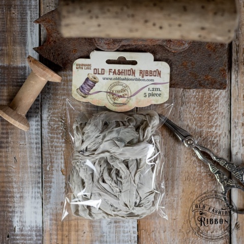 Zestaw wstążek Old Fashion Ribbon 5szt lniany OLDSZ-33