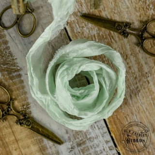 Zestaw wstążek Old Fashion Ribbon 5szt jasna mięta OLDSZ-32