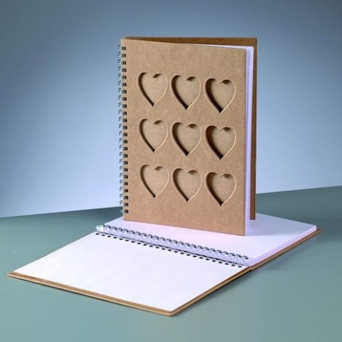 Album Efco do scrapbookingu 9 serc A5 21,5x15cm(1508104)