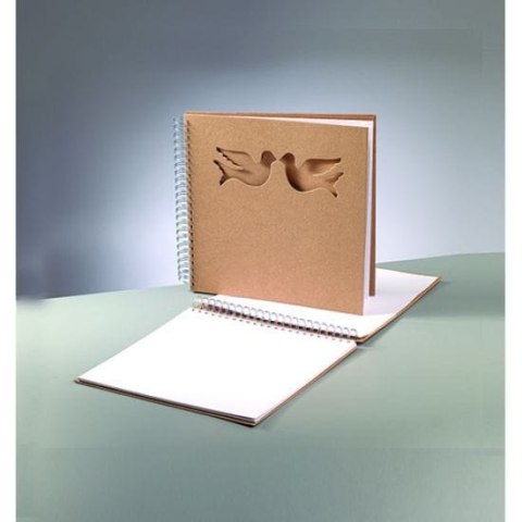 Album Efco do scrapbookingu z dwoma gołąbkami 30x30cm (1508604)