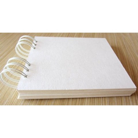 Baza albumowa 10x15cm 10 kart biała sprężyna