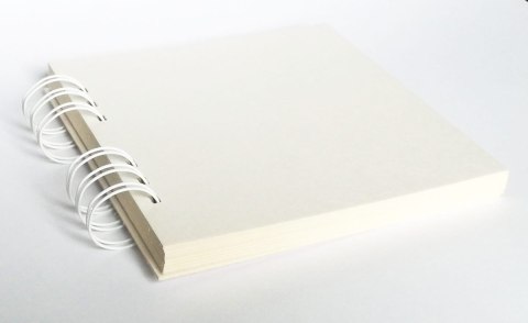 Baza albumowa 20x20cm 10 kart biała sprężyna MDK - 831028