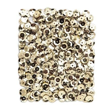 DP Craft CEKINY 9 MM, 15 G - Złote jasne DPCE-062