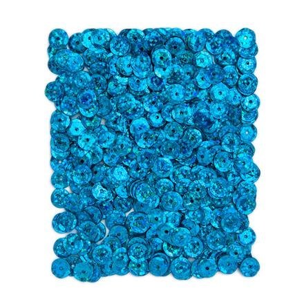 DP Craft CEKINY HOLOGRAFICZNE 9 MM, 15 G - TURKUSOWE DPCE-078