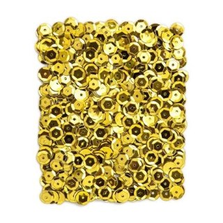 DP Craft CEKINY Metalizowane 9 MM, 15 G - złote DPCE-069