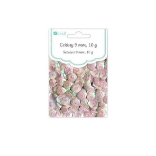 DP Craft CEKINY OKRĄGŁE, 10 G - SREBRNE DPCE-005