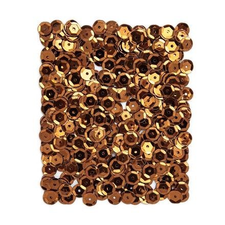 DP Craft CEKINY OPALIZUJĄCE 9 MM, 15 G - Miedziane DPCE-059