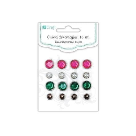 DPcraft ĆWIEKI DEKORACYJNE, 16 SZT, - BOHO CHIC [DPCD-008]