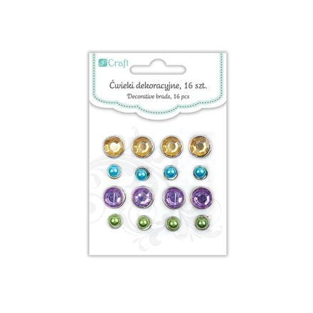 DPcraft ĆWIEKI DEKORACYJNE, 16 SZT, - LILAC GARDEN [DPCD-007]