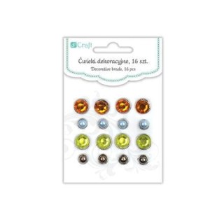 DPcraft ĆWIEKI DEKORACYJNE, 16 SZT, - VINTAGE [DPCD-005]