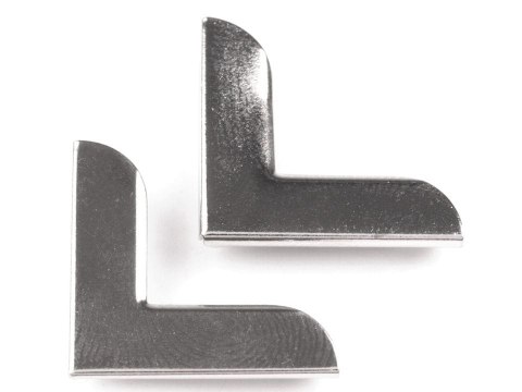 Narożniki metalowe - 19x19mm - 4szt