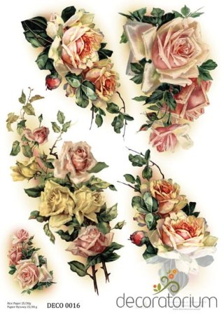 Papier ryżowy Decoratorium A4 DECO0016