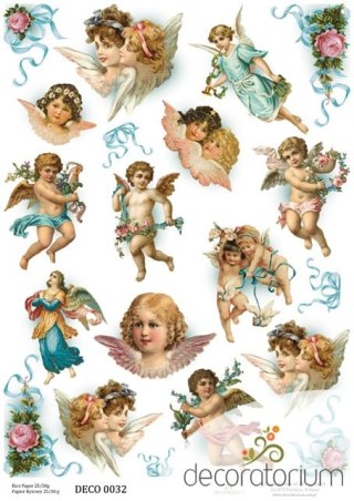 Papier ryżowy Decoratorium A4 DECO0032