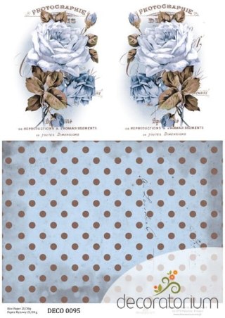 Papier ryżowy Decoratorium A4 DECO0095