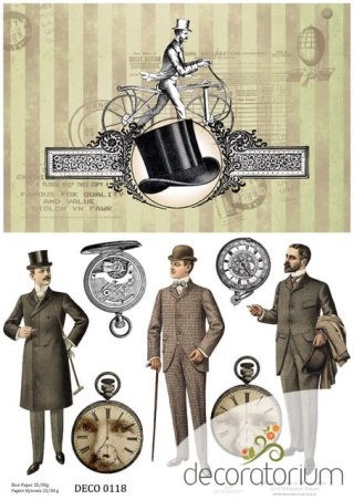 Papier ryżowy Decoratorium A4 DECO0118