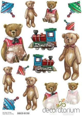 Papier ryżowy Decoratorium A4 DECO0150