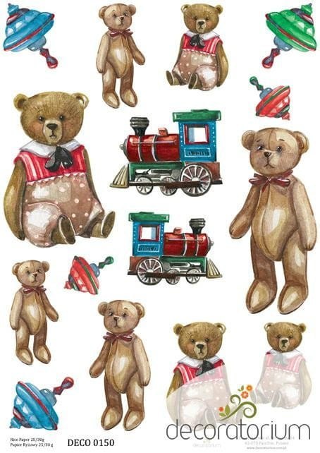 Papier ryżowy Decoratorium A4 DECO0150 Papier ryżowy Decoratorium A4 DECO0150