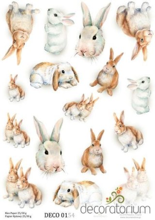 Papier ryżowy Decoratorium A4 DECO0154