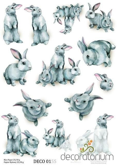 Papier ryżowy Decoratorium A4 DECO0155 Papier ryżowy Decoratorium A4 DECO0155