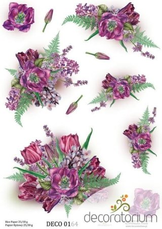 Papier ryżowy Decoratorium A4 DECO0164