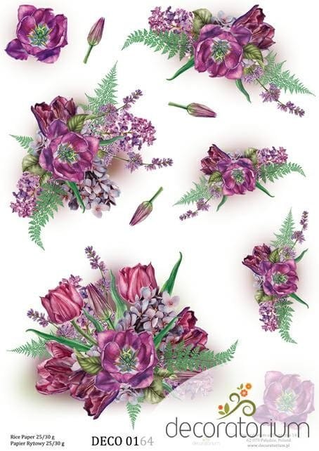 Papier ryżowy Decoratorium A4 DECO0164