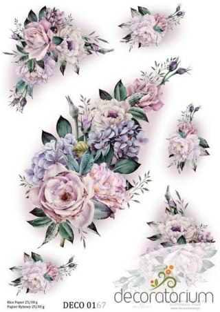 Papier ryżowy Decoratorium A4 DECO0167