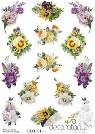 Papier ryżowy Decoratorium A4 DECO0169