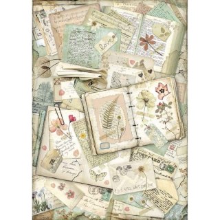 Stamperia Papier ryżowy A3 DFSA3055
