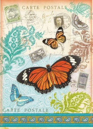 Stamperia Papier ryżowy A4 DFSA4024