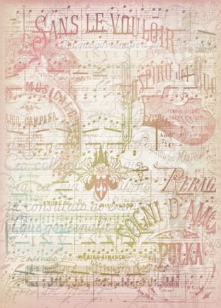 Stamperia Papier ryżowy A4 DFSA4030